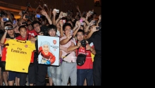 Asijští fanoušci Arsenalu